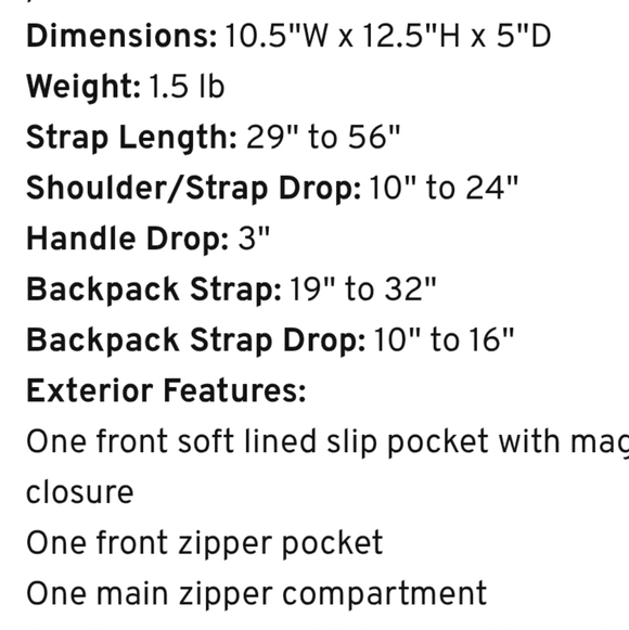 Retails At $130 Lug Canter Backpack In Botanical Blue - EUC - Picture 3 of 12